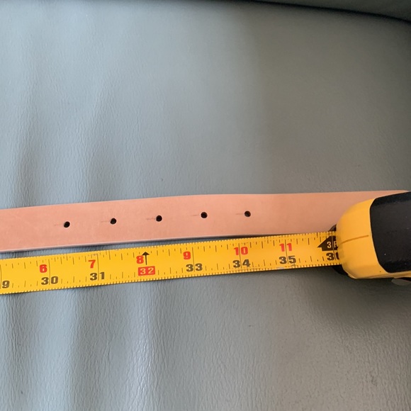 MaxMara Monogram Buckle Leather Belt - Picture 8 of 12